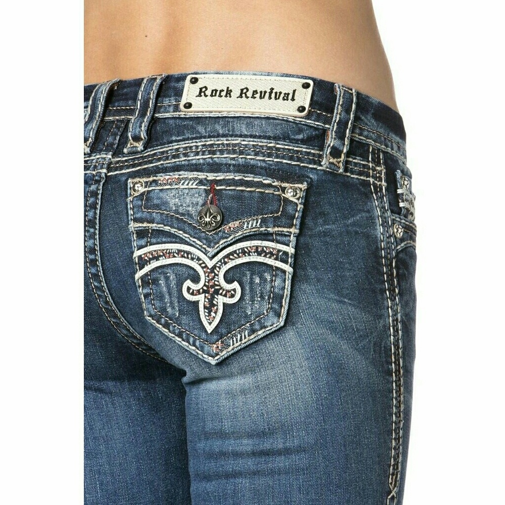 NWT Rock Revival Abelen bootcut jeans 30
